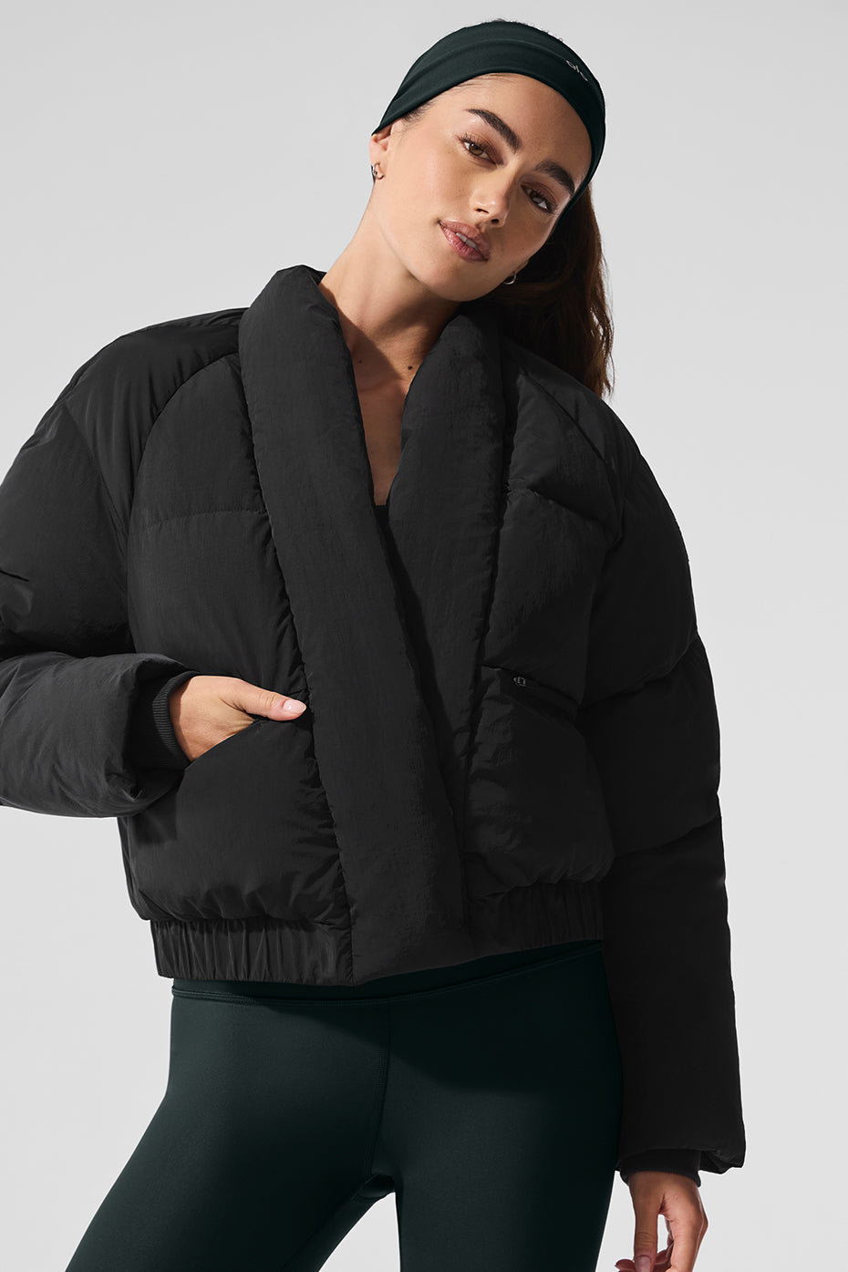 Stargazing Puffer - Black