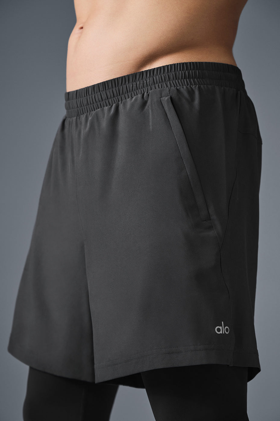 5" Revival 2-in-1 Pant - Anthracite/Black