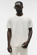 Cashmere Blend Ever Soft Short Sleeve Crew - Ivory