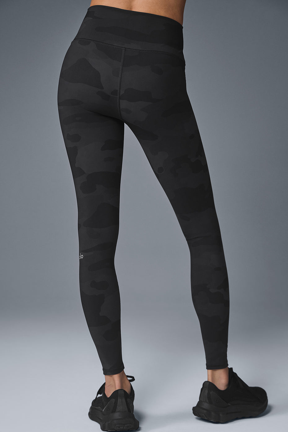 High-Waist Camo Vapor Legging - Black Camouflage