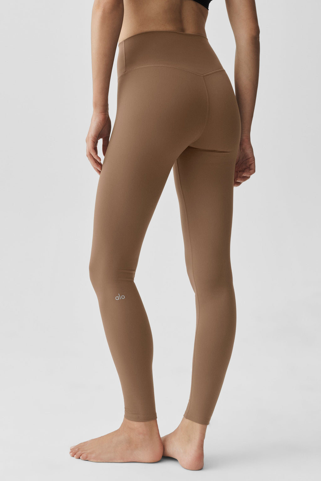 ALO Softsculpt High-Waist Legging - Java Brown